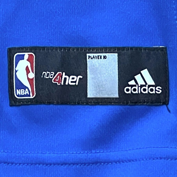 Adidas NBA 4 Her Jersey Dirk Nowitzki 41 Dallas Mavericks Size XL - Picture 3 of 7